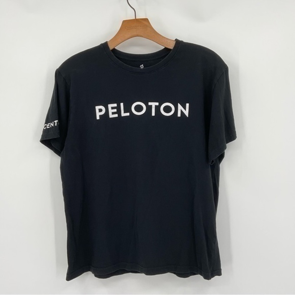 Peloton Black Tshirt Size Medium J15